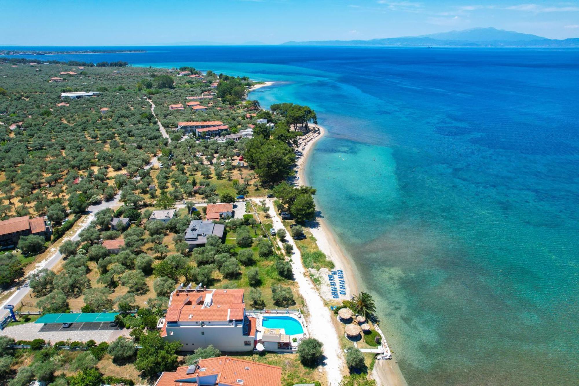 Golden Sunset Hotel Skala Rachoni  Buitenkant foto